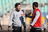 تمرینات اختصاصی سه بازیکن مصدوم پرسپولیس