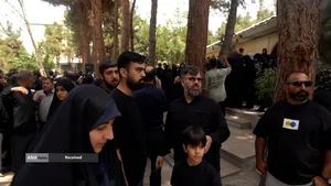 تشییع پیکر مطهر شهید سید مصطفی میر غفاری