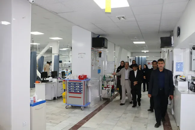 بازدید فرماندار مشهد از بیمارستان ۲۲ بهمن دانشگاه آزاد اسلامی