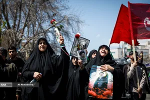 مراسم چهلمین روز شهادت حضرت آیت&zwnj;الله&zwnj; خامنه ای رهبر شهید انقلاب - 2