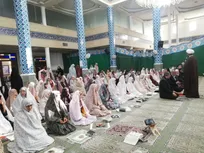 حضور پرشور ۱۷۷ دانشجوی خواهردر مراسم اعتکاف دانشگاه آزاد اسلامی یزد