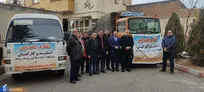کاروان همدلی دانشگاهیان دانشگاه آزاد راهی مناطق زلزله‌زده شد