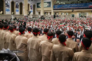 مراسم روز بسیج در حسینیه امام خمینی(ره)