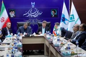 نشست تفاهم&zwnj;نامه همكاری علمی و پژوهشی پژوهشكده بیمه و دانشگاه آزاد اسلامی