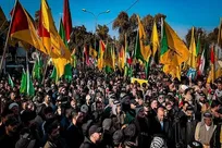 مردم موصل در حمایت از ایران به خیابان‌ها آمدند