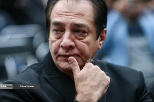 ایرج نوذری در تشییع پیکر منوچهر والی زاده