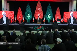 مراسم چهلم &laquo;رهبر شهید انقلاب&raquo; در تهران