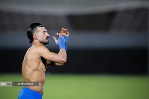 رامین رضائیان بازیکن تیم فوتبال استقلال