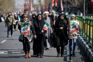 تشییع پیکر شهیدان لاریجانی، سلیمانی و شهدای ناو دنا
