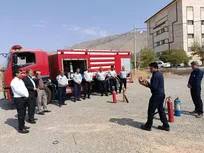 گامی بلند برای ایمنی دانشگاه با آموزش تخصصی اطفای حریق
