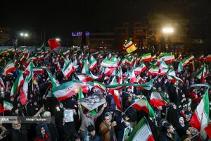 اجتماع مردمی در حمایت از رزمندگان اسلام_میدان انقلاب
