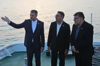 بازدید سخنگوی قوه قضائیه از سواحل جزیره هرمز