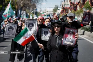 مراسم چهلمین روز شهادت حضرت آیت&zwnj;الله&zwnj; خامنه ای رهبر شهید انقلاب - 2