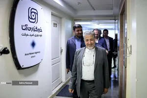 بازدید بیژن رنجبر رییس دانشگاه آزاد اسلامی از خبرگزاری آنا