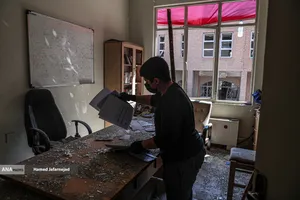 حمله هوایی آمریکایی و صهیونی به داﻧﺸﮕﺎه علم و صنعت ایران