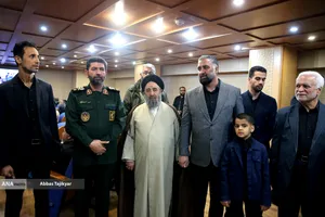 مراسم ترحیم والده شهید حاج احمد متوسلیان