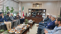 دیدار رئیس دانشگاه آزاد واحد علوم و فناوری پردیس با فرماندار شهرستان پردیس به مناسبت هفته دولت