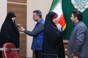 نشست خبری ریحانه سلامی بمناسبت هفته بزرگداشت مقام زن و روز مادر