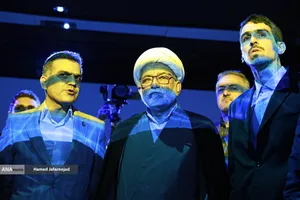 بازدید مالک شریعتی نیاسر نماینده مجلس و حجت&zwnj;الاسلام موسی احمدی رییس کمیسیون انرژی مجلس شورای اسلامی از بیست و نهمین نمایشگاه بین المللی نفت ،گاز و پتروشیمی 