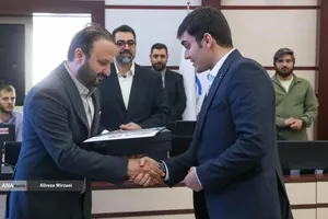 تقدیر از مدال آوران هفدهمین دوره المپیاد پزشکی دانشگاه آزاد اسلامی