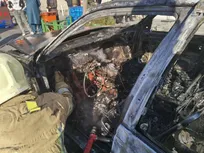 آتش‌سوزی پرشیا در میدان آزادی بدون تلفات جانی مهار شد