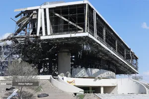 تجاوز هوایی آمریکا و صهیونیستی به ورزشگاه ۱۲هزار نفری آزادی 