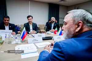 دیدار محمد نظیفی مدیرعامل بورس انرژی ایران با ایگور آرتِمیِف، مدیرعامل بورس بین&zwnj;المللی سن&zwnj;پترزبورگ