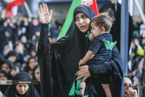 مراسم شیرخوارگان حسینی در مصلی امام خمینی(ره)
