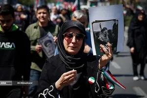 مراسم چهلمین روز شهادت حضرت آیت&zwnj;الله&zwnj; خامنه ای رهبر شهید انقلاب - 2