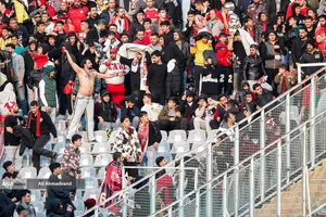 درگیری هواداران دو تیم