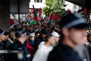 تظاهرات بی&zwnj;سابقه بیش از300 هزار نفری حامیان فلسطین در سیدنی استرالیا