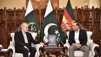 دیدار لاریجانی با فرمانده ارتش پاکستان
