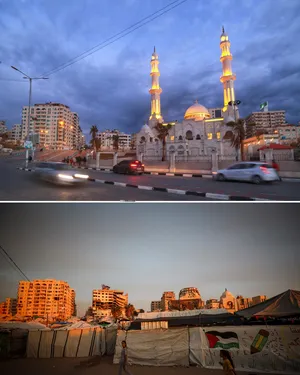 غزه پیش و پس از جنگ