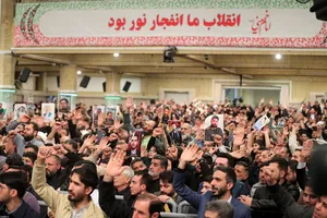 دیدار اقشار مردم با رهبر انقلاب به مناسبت چهل&zwnj;وهفتمین سالگرد پیروزی انقلاب اسلامی