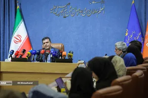 نشست خبری حسین افشین معاون علمی و فناوری رئیس جمهور