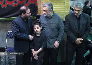 سردار حسین اشتری در مراسم گرامیداشت سرلشکر شهید مهدی ربانی و سرلشکر شهید غلامرضا محرابی معاونان سابق اطلاعات و عملیات ستاد کل نیروهای مسلح