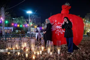 جشنواره نور در یلدای ایرانی