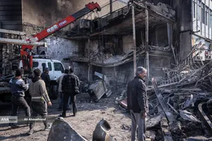 تخریب و آتش سوزی اموال عمومی در تهران