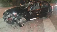 عروس در حادثه واژگونی خودرو در اتوبان آزادگان فوت کرد