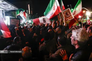 وداع و تشییع پیکر مطهر فرمانده یگان ویژه فاتحین سردار سرتیپ پاسدار شهید محمد علی فتحعلی زاده و&zwnj; همرزمانش