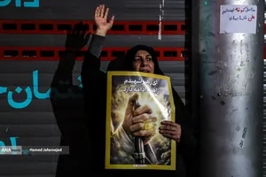 اجتماع مردمی در خونخواهی امام شهید امت - چهارراه کوکاکولا