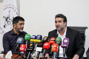 مراسم امضای تفاهم&zwnj;نامه همکاری فدراسیون کشتی و دانشگاه آزاد اسلامی