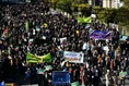 حضور دانشگاهیان دانشگاه آزاد اسلامی در راهپیمایی سراسری 13 آبان/کرمانشاه