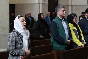 مراسم چهلم شهادت حضرت آیت الله امام سید علی خامنه&zwnj;ای در کلیسای سرکیس مقدس