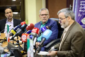 نشست خبری  منصور قصری زاده، مدیر رادیو قرآن