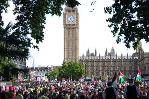 دستگیری طرفداران فلسطین در لندن